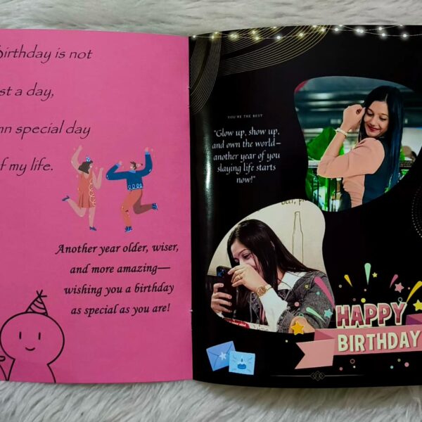 Customized Birthday Magazine, Gift Ideas for Birthday, Birthday Gifts, Gifts For Birthdays, Customized Gifts for Birthday, Personalized Photo Magazine, Personalized Album