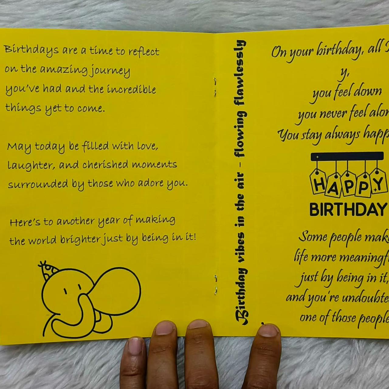 SA6444 Birthday Card SA6444 Birthday Card