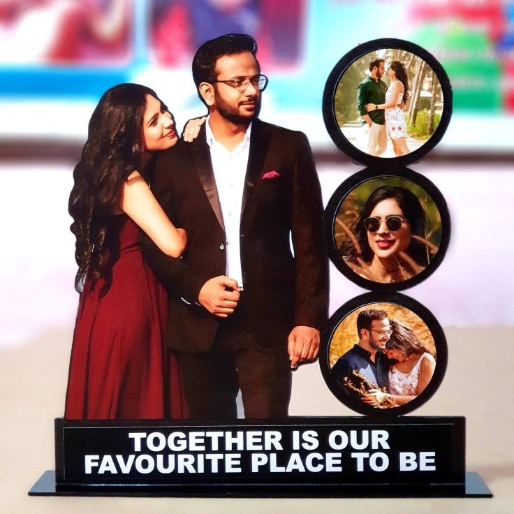 Couple Photo Standy Photo Cutout Cutout Frame