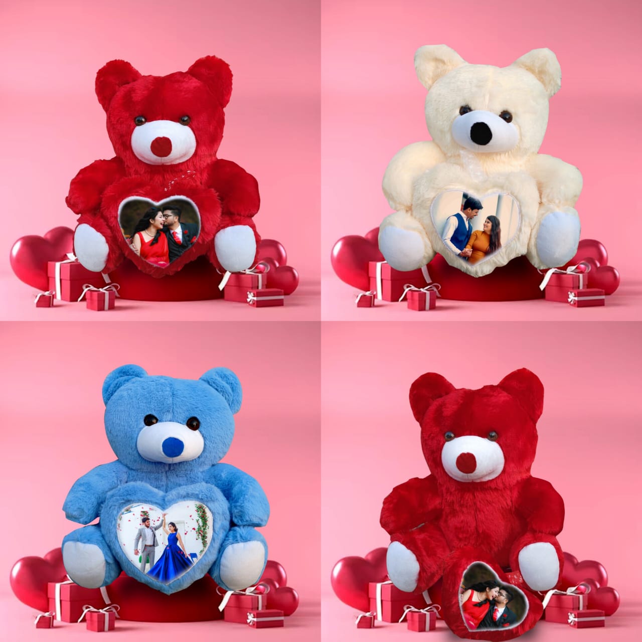 personalized valentine teddy bear