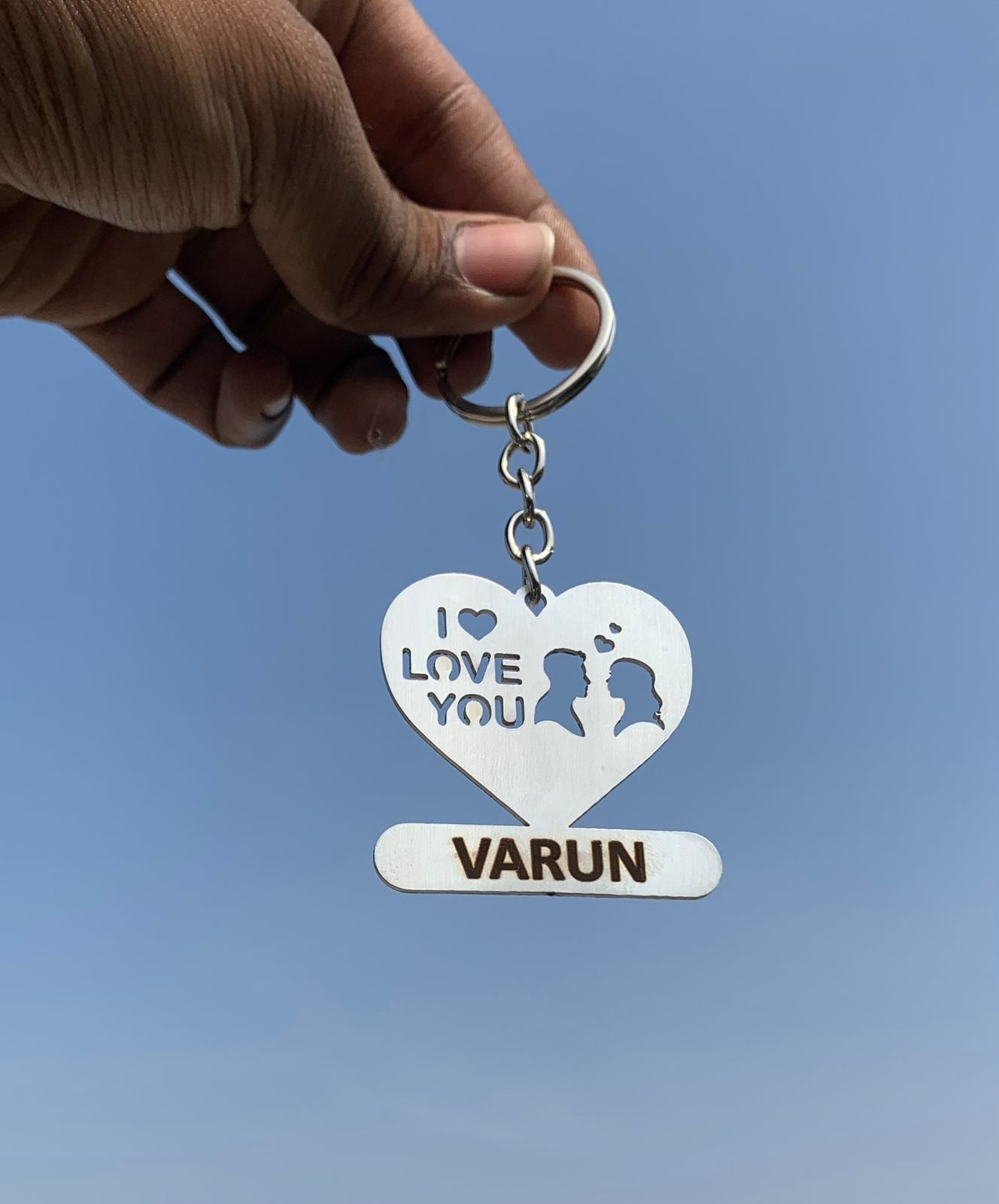 Valentine's Special Heart Keychain Heart Keychain Couple Gifts Cute Gift Couple Keychain