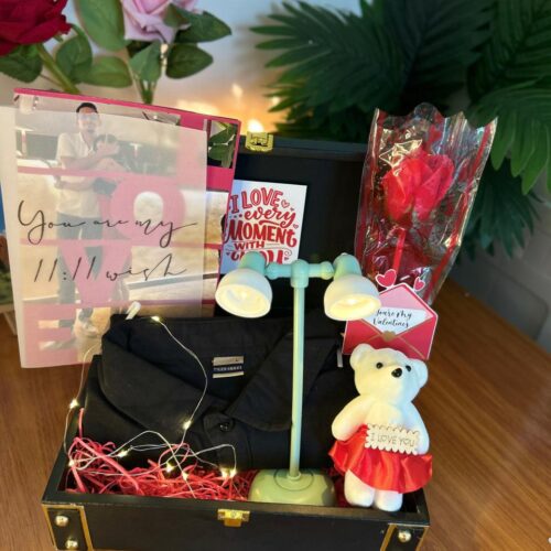 Valentine Theme Trunk Box For Him, Valentine gift for him, Valentine gift box for boyfriend, Valentine gift hamper for him, romantic Valentine gift, unique Valentine gifts for men, luxury Valentine gift box, Valentine surprise box, Valentine gift ideas for him, boyfriend Valentine present, husband Valentine gift, Valentine couple gift, love gift box for him, Valentine day special gift, premium Valentine hamper, Valentine themed gift box, romantic gift hamper for men, Valentine proposal gift, anniversary gift for him, romantic surprise gift, love themed gift box, cute Valentine gifts, couple Valentine hamper, Valentine gifting ideas, Valentine present for men