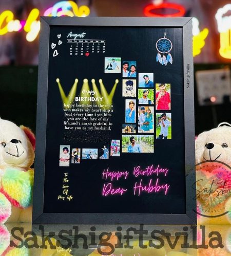 Happy Birthday Frame, Birthday Gifts, Customized Gifts, Sakshi Gifts Villa